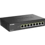 D-Link DMS-108P/E Switch 8 Puertos 2.5G Multi-Gigabit PoE++ Negro